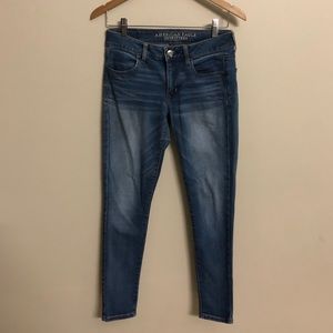American Eagle Medium Wash Jeggings
